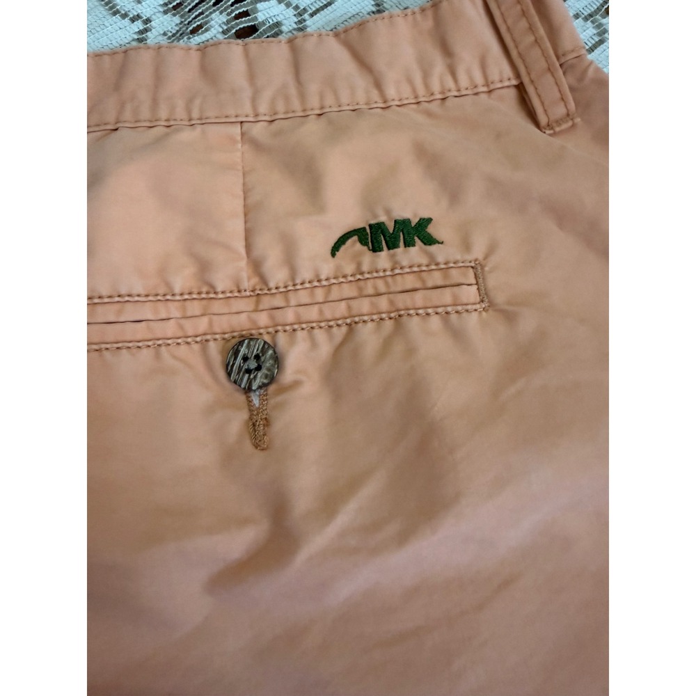 Mountain Khakis Mens Jackson Hole Wyoming Peach Coral Shorts 38x8 Casual Outdoor